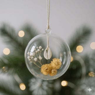 Bola Navidad "Calas de Invierno"