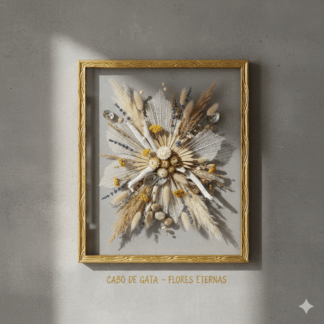 Cuadro Floral Arena y Sal